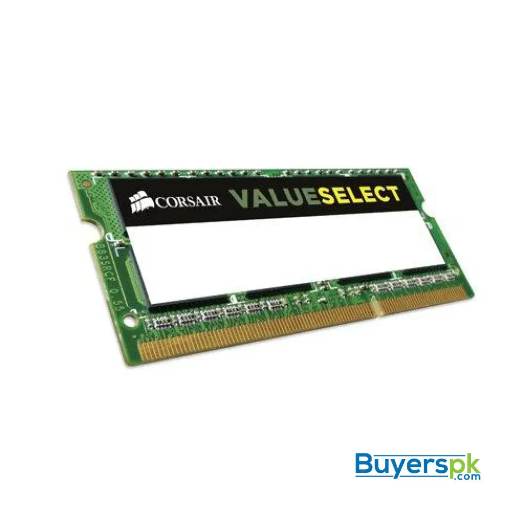 Corsair CMSO8GX3M1C1600C11 8GB(1X8GB) 1600MHz PC3-12800 204-Pin DDR3L SODIMM Laptop Memory 1.35V - RAM Corsair CMSO8GX3M1C1600C11 8GB(1X8GB) 1600MHz PC3-12800 204-Pin DDR3L SODIMM Laptop Memory 1.35V - RAM